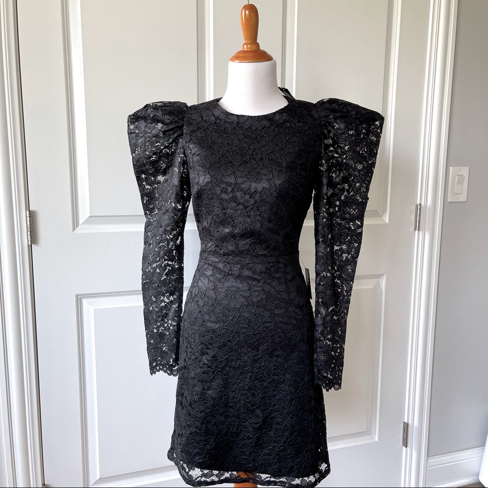 Express Lacey puff sleeves